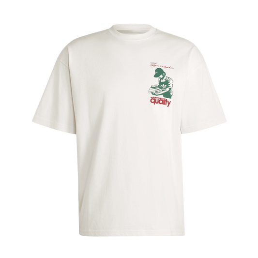 adidas Quality Tee Cloud White