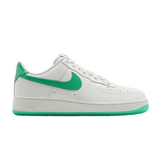Nike Air Force 1 Low '07 Patent Platinum Tint Stadium Green