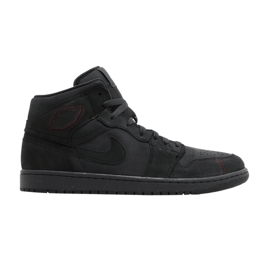 Jordan 1 Mid SE Craft Dark Smoke Red