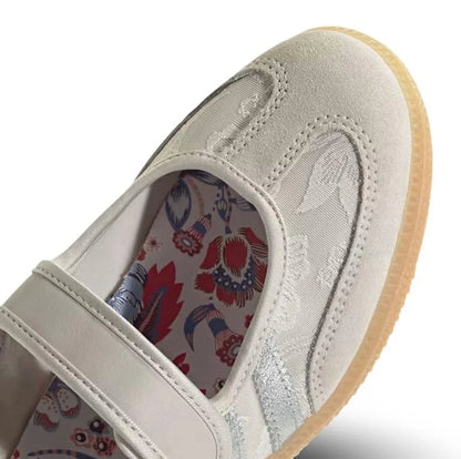 adidas Samba Jane Liberty London Chalk Pearl Silver