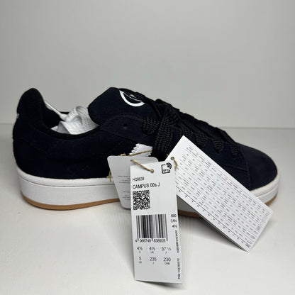 adidas Campus 00s J 'Core Black' HQ6638 GS Schwarz Sneaker Retro Streetwear
