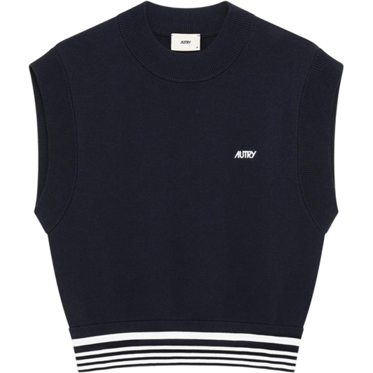 AUTRY KNITTED VISCOSE TOP WOMAN