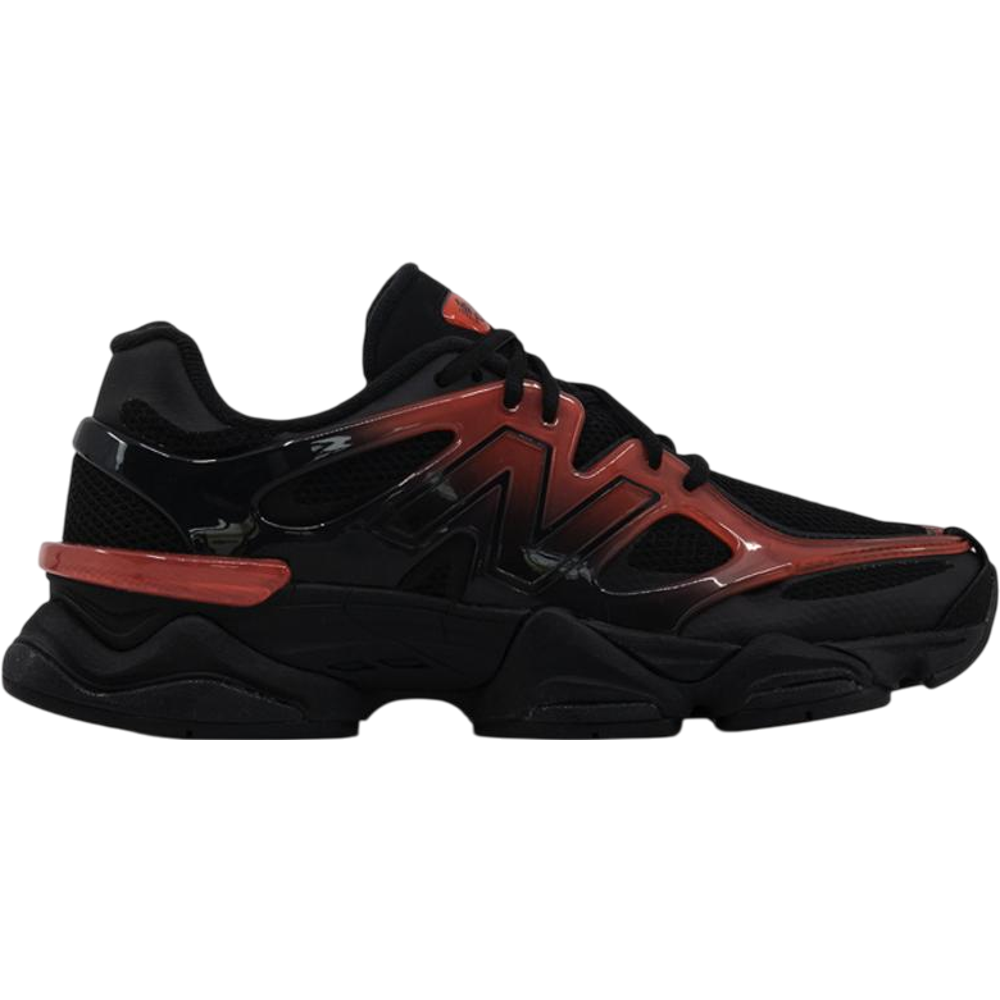New Balance 9060 X Black Red Gradient